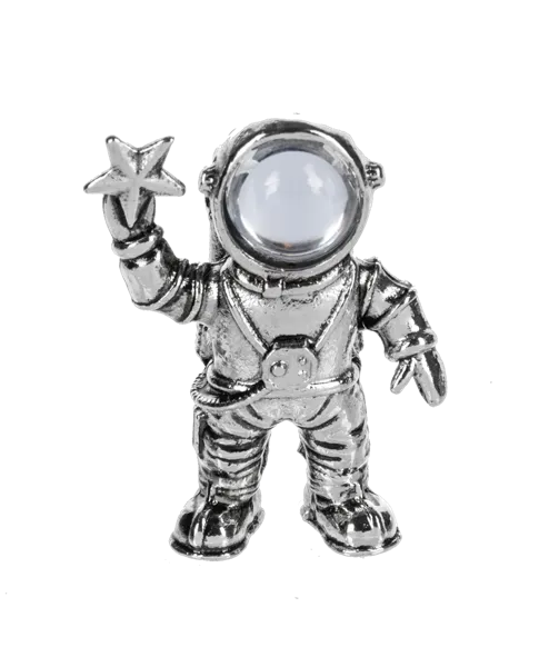 The Little Moon Man Astronaut Charm Pocket Token