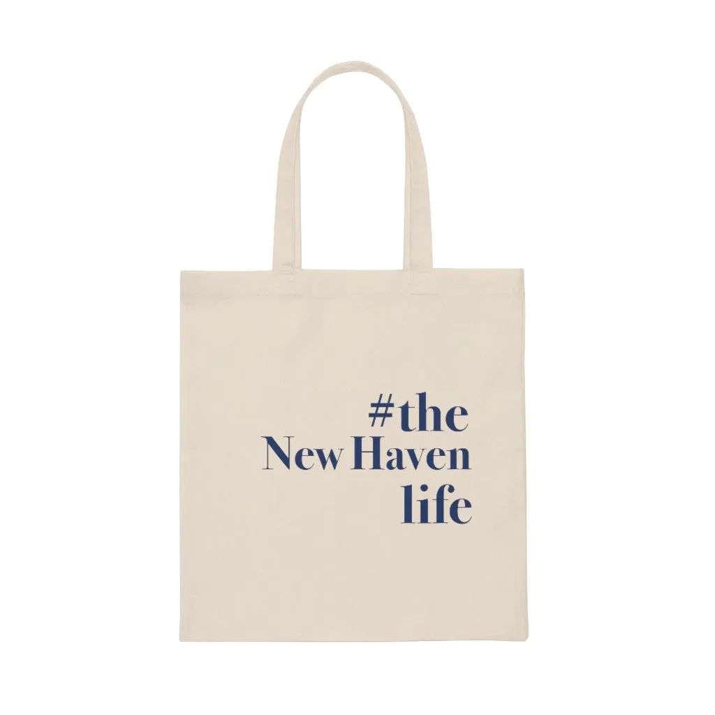 #thenewhavenlife Canvas Tote Bag