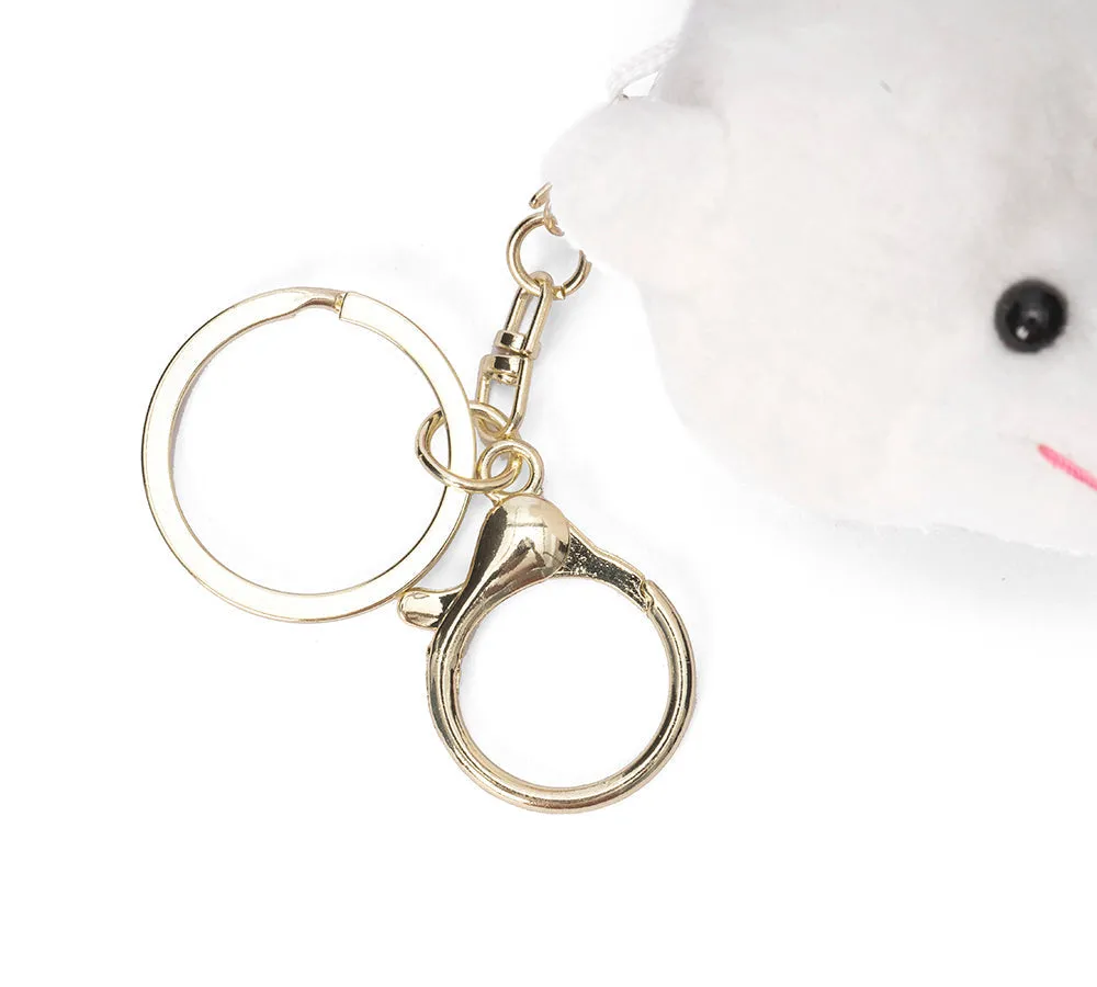 UGG AUSTRALIAN SHEPHERD Cute Plush Alpaca Keyring