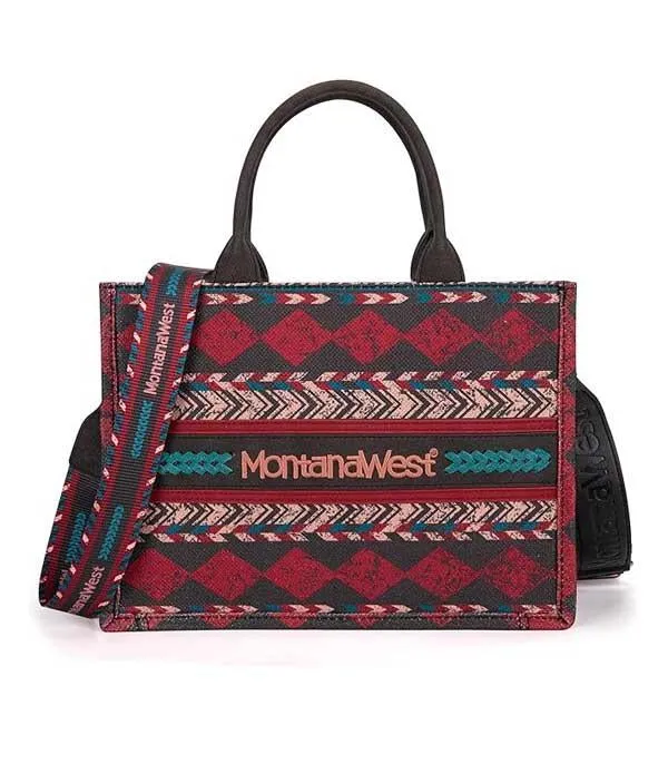 Western Montana West CROSSBODY bag   Red