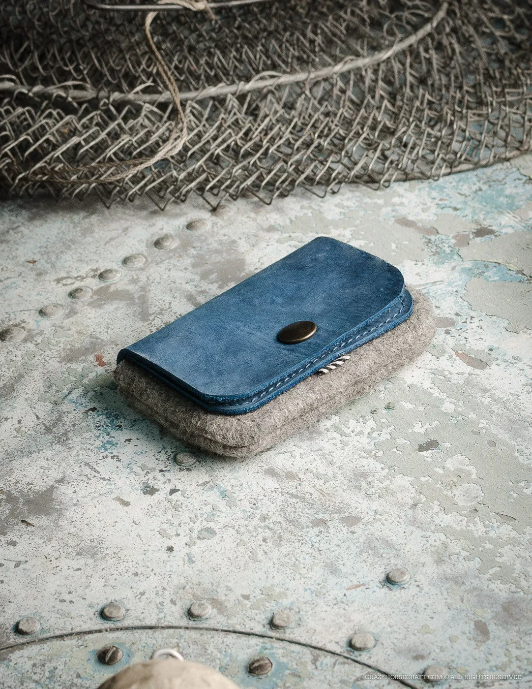 Wool Felt Cardholder & Wallet | OceanBlue